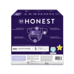 The Honest Company Overnight Baby Diapers, Sleepy Sheep, Size 5, 44 ct - Image 2